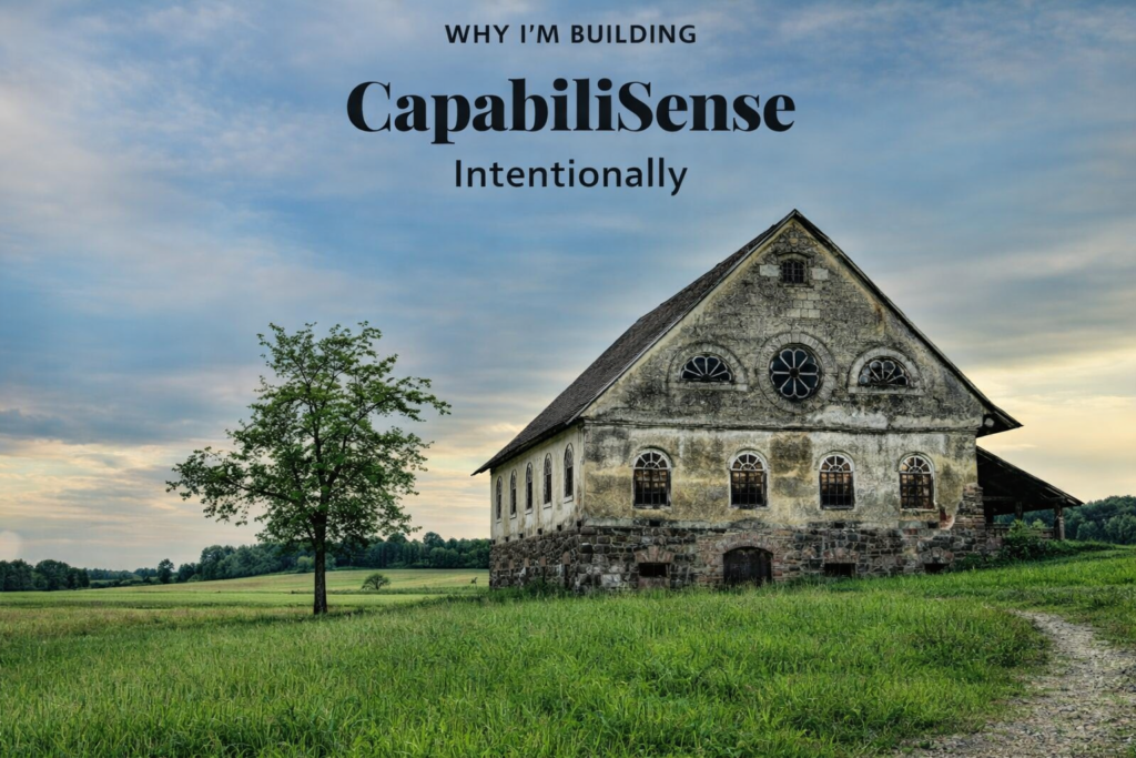 why im building capabilisense medium