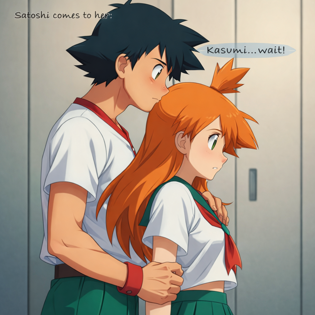 misty and jessie in: masterball pegasusart comic