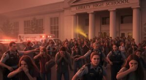liberty high school gas evacuation